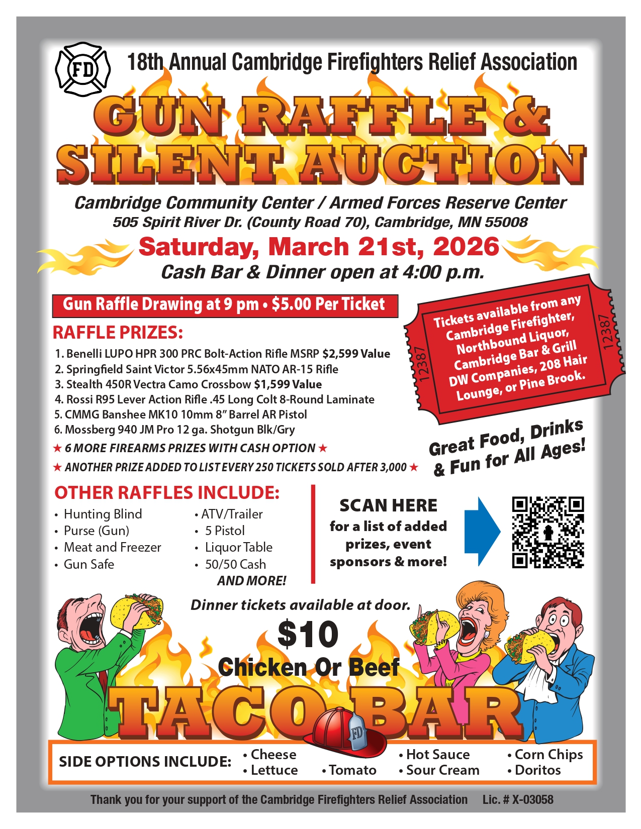 Fun Gun Raffle Winner Gun Raffle and silent auction – cframn.org